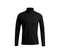 E3407 Promodoro Herren Rollkragen T-Shirt Langarm Black 3XL