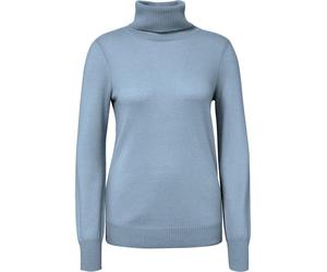 Rollkragen-Pullover aus 100% Premium-Kaschmir Peter Hahn blau 46