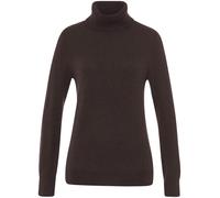 Rollkragen-Pullover aus 100% Premium-Kaschmir Peter Hahn braun 38