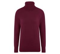Rollkragen-Pullover aus 100% Premium-Kaschmir Peter Hahn rot 46