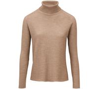 Rollkragen-Pullover aus 100% Schurwolle-Merino Peter Hahn braun 40