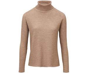 Rollkragen-Pullover aus 100% Schurwolle-Merino Peter Hahn braun 46