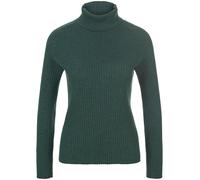 Rollkragen-Pullover aus 100% Schurwolle-Merino Peter Hahn grün 42