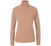 Rollkragen-Pullover aus Schurwolle und Kaschmir Peter Hahn braun 44
