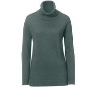 Rollkragen-Pullover Modell Tamara Kaschmir Peter Hahn grün 42