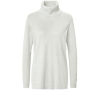 Rollkragen-Pullover Modell Tamara Kaschmir Peter Hahn weiss 52