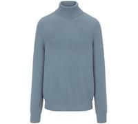 Rollkragen-Pullover Peter Hahn blau 40
