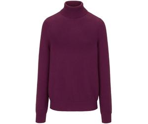 Rollkragen-Pullover Peter Hahn rot 36