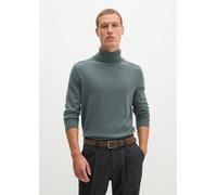 Rollkragen-Pullover regular grau XXL
