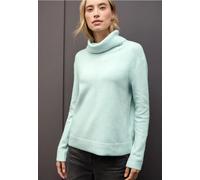 Street One Rollkragen Sweater Damen Gr. 38 mellow mint meliert