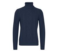 Rollkragenpullover 11 PROJECT "Rollkragenpullover PRJamelio", Herren, Gr. XXL, blau (insignia blau melange), Obermaterial: 100% Baumwolle CO recyc.., Pullover Rollkragenpullover (26105063-XXL) insigni