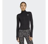 Rollkragenpullover ADIDAS PERFORMANCE "WE ZP THRU JKT", Damen, Gr. S, schwarz, Obermaterial: 89% Polyester, 11% Elasthan, Pullover Rollkragenpullover (76194301-S) schwarz