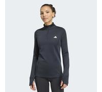 Rollkragenpullover ADIDAS PERFORMANCE "WORKOUT ESSENTIALS 1/4 ZIP COVER UP", Damen, Gr. L, schwarz, Obermaterial: 89% Polyester, 11% Elasthan, Pullover Rollkragenpullover, mit Reißverschluss, für Spor