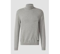 Rollkragenpullover aus reiner Baumwolle XXL grau 2172248.9400.XXL