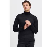Blend BHBruton Herren Rollkragenpullover Strickpullover Feinstrick Pullover mit Rollkragen Rippbündchen Regular fit, Größe:L, Farbe:Black (194007)