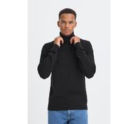 Rollkragenpullover BLEND "BHBryan", Herren, Gr. M, schwarz beauty, Feinstrick, 70% Baumwolle, 30% Nylon, unifarben, Basic, normal normal, ohne Ausschnitt, Pullover Rollkragenpullover, Stilvoller Stric