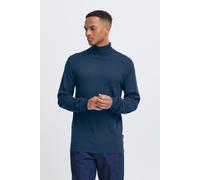 Rollkragenpullover BLEND "Rollkragenpullover BHDAN", Herren, Gr. M, blau (marineblaus), Obermaterial: 70% Viskose CV. 30% Nylon NY., Pullover Rollkragenpullover (19359613-M) marineblaus