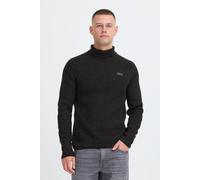 Rollkragenpullover BLEND "BHMPatta", Herren, Gr. M, charcoal mix, Grobstrick, 100% Polyacryl, unifarben, normal normal, ohne Ausschnitt, Pullover Rollkragenpullover, Stilvoller Basic Strickpullover mi