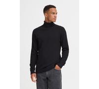 Rollkragenpullover BLEND "BHRedhill", Herren, Gr. XL, schwarz, Grobstrick, 100% Baumwolle, Strukturmuster, Basic, normal normal, ohne Ausschnitt, Pullover Rollkragenpullover, Stilvoller Basic Strickpu