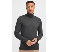 Rollkragenpullover BLEND "BHWedat", Herren, Gr. 3XL, charcoal mix, Feinstrick, 78% Viskose, 22% Polyester, unifarben, Basic, regular fit normal, hoch geschlossener Ausschnitt, eingesetzt, Pullover Rol
