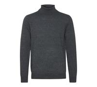 Rollkragenpullover BLEND "Rollkragenpullover BHCarsten", Herren, Gr. 3XL, grau (charcoal mix), Obermaterial: 100% Polyester PES., Pullover Rollkragenpullover (86917811-XXXL) charcoal mix