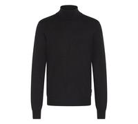 Rollkragenpullover BLEND "Rollkragenpullover BHDAN", Herren, Gr. M, schwarz, Obermaterial: 70% Viskose CV. 30% Nylon NY., Pullover Rollkragenpullover (46349038-M) schwarz
