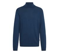 Rollkragenpullover BLEND "Rollkragenpullover BHDAN", Herren, Gr. XXL, blau (marineblaus), Obermaterial: 70% Viskose CV. 30% Nylon NY., Pullover Rollkragenpullover (19359613-XXL) marineblaus