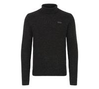 Rollkragenpullover BLEND "Rollkragenpullover BHMPatta", Herren, Gr. 3XL, grau (charcoal mix), Obermaterial: 100% Polyacryl PAN., Pullover Rollkragenpullover (18741730-XXXL) charcoal mix