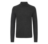 Rollkragenpullover BLEND "Rollkragenpullover BHMPatta", Herren, Gr. S, grau (pewter mix), Obermaterial: 100% Polyacryl PAN., Pullover Rollkragenpullover (14192064-S) pewter mix