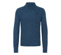 Rollkragenpullover BLEND "Rollkragenpullover BHPatta", Herren, Gr. XXL, blau (marineblaus melange), Obermaterial: 100% Polyacryl PAN., Pullover Rollkragenpullover (65205249-XXL) marineblaus melange