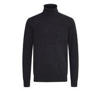 Rollkragenpullover BLEND "Rollkragenpullover BHPullover", Herren, Gr. L, grau (charcoal mix), Obermaterial: 100% Baumwolle CO., unifarben, normal, Pullover Rollkragenpullover (81961916-L) charcoal mix