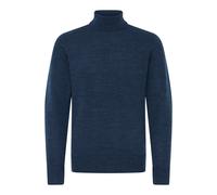 Rollkragenpullover BLEND "BHRylie", Herren, Gr. XXL, marineblaus, Feinstrick, 100% Polyacryl, unifarben, normal normal, ohne Ausschnitt, Pullover Rollkragenpullover, Stilvoller Strickpullover mit Roll
