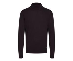 Rollkragenpullover BLEND "Rollkragenpullover BHWedat", Herren, Gr. L, schwarz, Obermaterial: 78% Viskose CV. 22% Polyester PES., Pullover Rollkragenpullover (75423037-L) schwarz