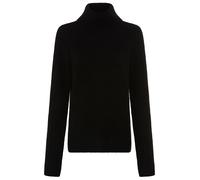 Rollkragenpullover BOSS ORANGE "Falodina Premium Damenmode", Damen, Gr. S, schwarz (schwarz 001), Strick, Obermaterial: 43% Alpaka, 29% Wolle, 28% Polyamid, unifarben, regular fit hüftbedeckend, hoch