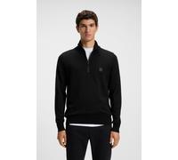 Rollkragenpullover BOSS ORANGE "Kanobix", Herren, Gr. S, schwarz (schwarz001), Strick, Obermaterial: 95% Baumwolle, 5% Kaschmir, unifarben, regular fit normal, hoch geschlossener Ausschnitt, eingesetz