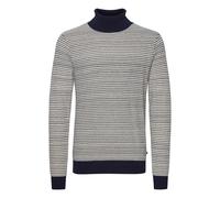 Rollkragenpullover CASUAL FRIDAY "Rollkragenpullover CFKarl", Herren, Gr. XL, rosa (ecru), Obermaterial: 90% Baumwolle CO. 10% Polyacryl PAN., gestreift, normal, Pullover Rollkragenpullover (61162368-