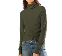 Rollkragenpullover Damen Baumwolle Thermo Langarmshirt Einfarbig Strickpullover Herbst Winter Merinowolle Pullover Slim Fit Warm Unterhemd Bequem Atmungsaktiv Unterbekleidung Rollkragen Strickpulli