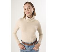Rollkragenpullover FELIX HARDY "Rollkragenpullover", Damen, Gr. XL, beige, 100% Baumwolle, hoch geschlossener Ausschnitt, Pullover Rollkragenpullover (59171867-XL) beige