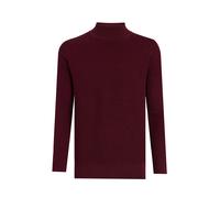 Rollkragenpullover FELIX HARDY "Rollkragenpullover", Herren, Gr. M, bordeaux, 100% Baumwolle, Pullover Rollkragenpullover (53354851-M) bordeaux