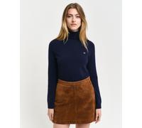 GANT Damen Extrafine Lambswool Rollneck Pullover, Evening Blue, L