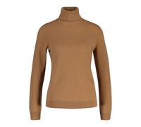 Rollkragenpullover GANT "EXTRAFINE LAMBSWOOL ROLLNECK", Damen, Gr. XL, warm khaki, Strick, Obermaterial: 90% Wolle, 10% Polyamid, regular fit, Rippbündchen, Pullover (35885905-XL) warm khaki