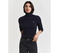 GANT Stretch Cotton Cable Turtleneck