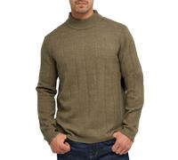 Rollkragenpullover INDICODE "INCrowport", Herren, Gr. XXL, braun (army mix), Strick, Obermaterial: 40% Polyacryl, 36% Baumwolle, 19% Polyamid, 3% sonstige Fasern, 2% Elasthan, unifarben, regular fit n