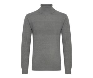 Rollkragenpullover INDICODE "Rollkragenpullover IDErnetto", Herren, Gr. 3XL, grau (grau mix), Obermaterial: 80% Baumwolle CO. 20% Polyamid PA., Pullover Rollkragenpullover (39413665-XXXL) grau mix