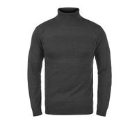 Rollkragenpullover INDICODE "Rollkragenpullover IDErnetto", Herren, Gr. S, grau (charcoal mix), Obermaterial: 80% Baumwolle CO. 20% Polyamid PA., Pullover Rollkragenpullover (43751032-S) charcoal mix