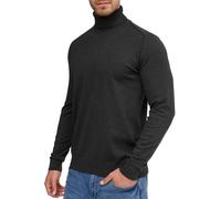 Indicode Regular Fit Rollkragenpullover grau, Einfarbig
