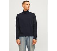 Jack & Jones Rollkragenpullover JJEBASIC Herren einfarbig Navy Blau XL
