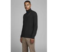 Jack & Jones Herrenpullover EEMIL Rollkragen, gestrickt, Schwarz XXL