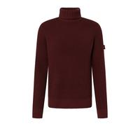 Rollkragenpullover JOOP JEANS "Horiano", Herren, Gr. M, rot (bright rot), Strick, Obermaterial: 100% Baumwolle, regular fit normal, Rippbündchen, Pullover Rollkragenpullover (56820336-M) bright rot