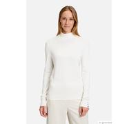 Betty Barclay Rollkragenpullover Damen Langarm Rohweiß Größe 46